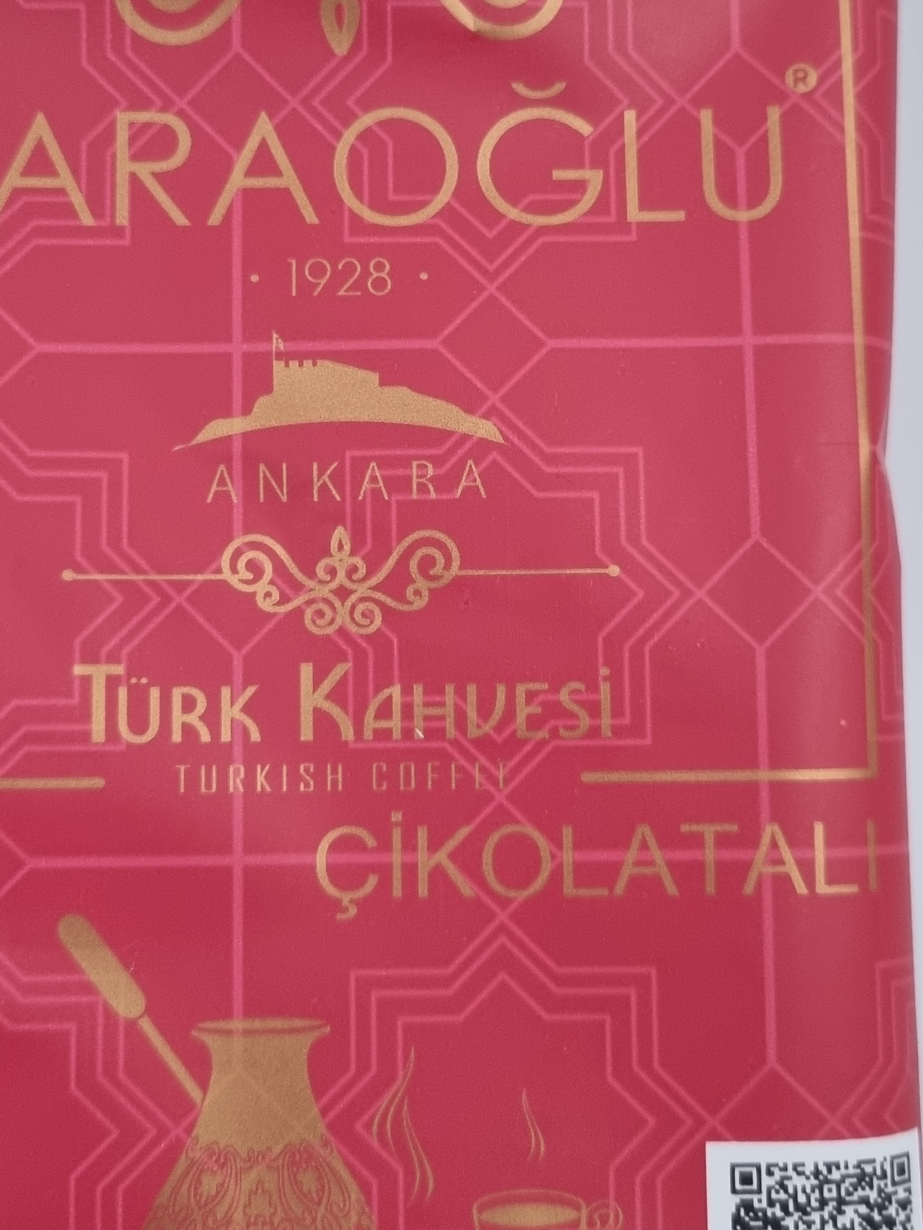 Karaoğlu Türk Kahvesi Çikolatalı 100 g