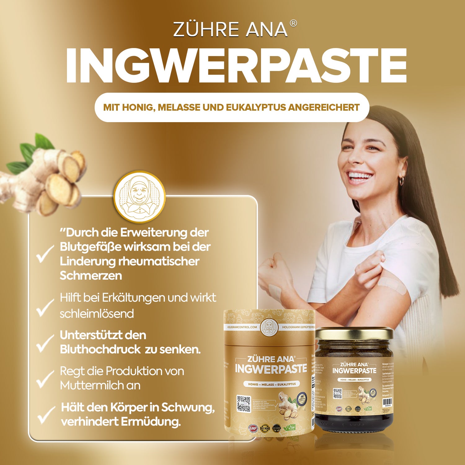 ZENCEFİLLİ MACUN (ZÜHRE ANA)