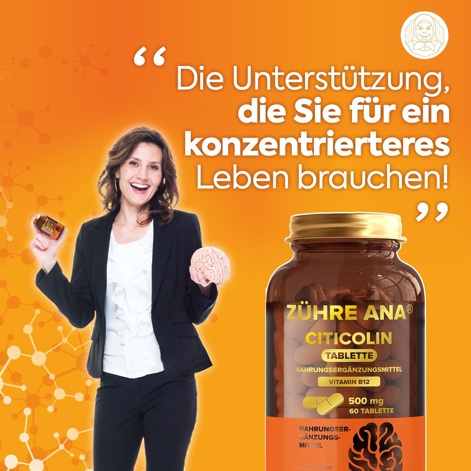 SİTİKOLİN TABLET ZÜHRE ANA