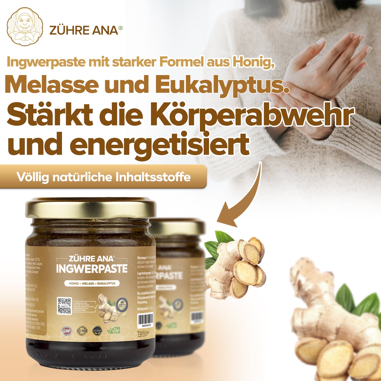 ZENCEFİLLİ MACUN (ZÜHRE ANA)