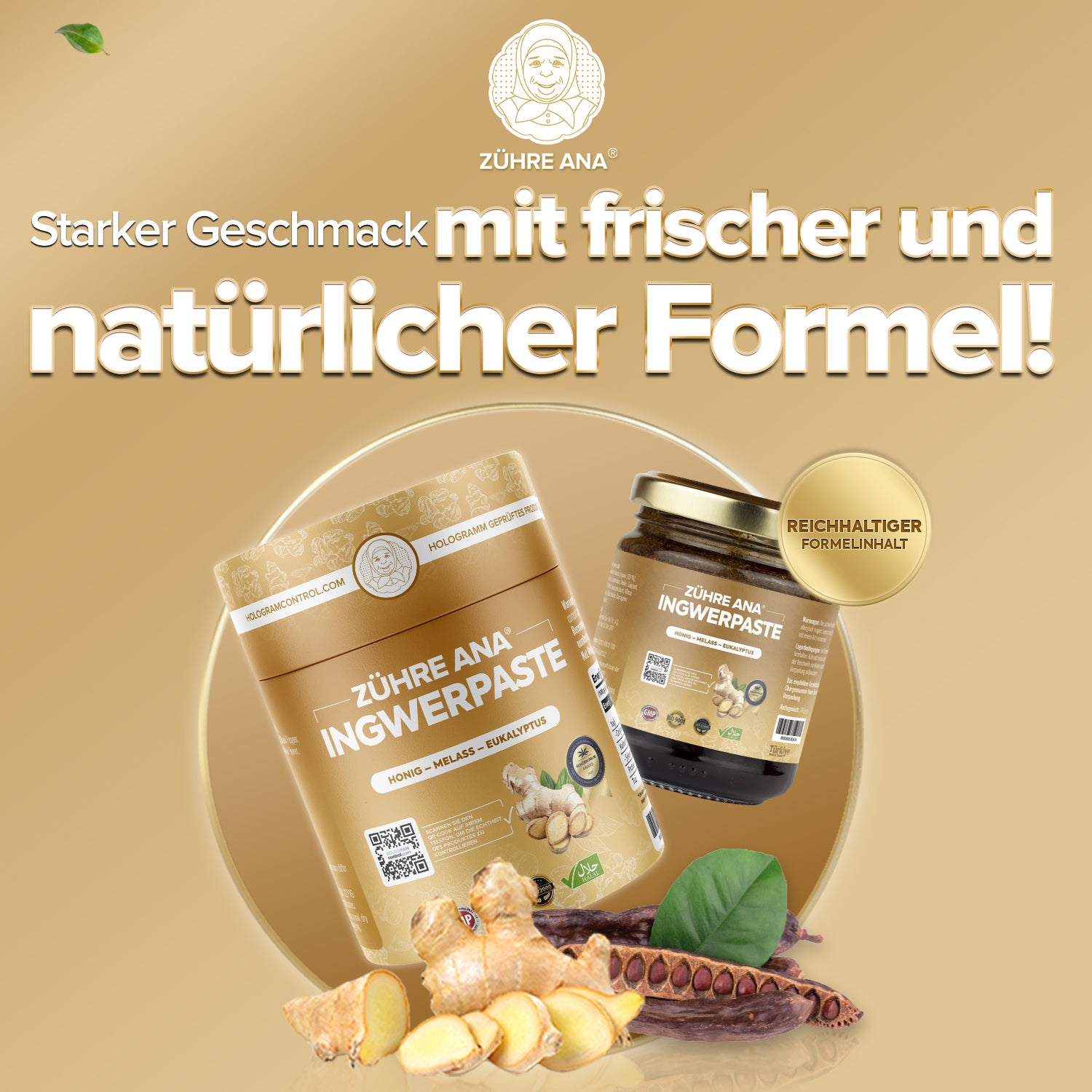 ZENCEFİLLİ MACUN (ZÜHRE ANA)