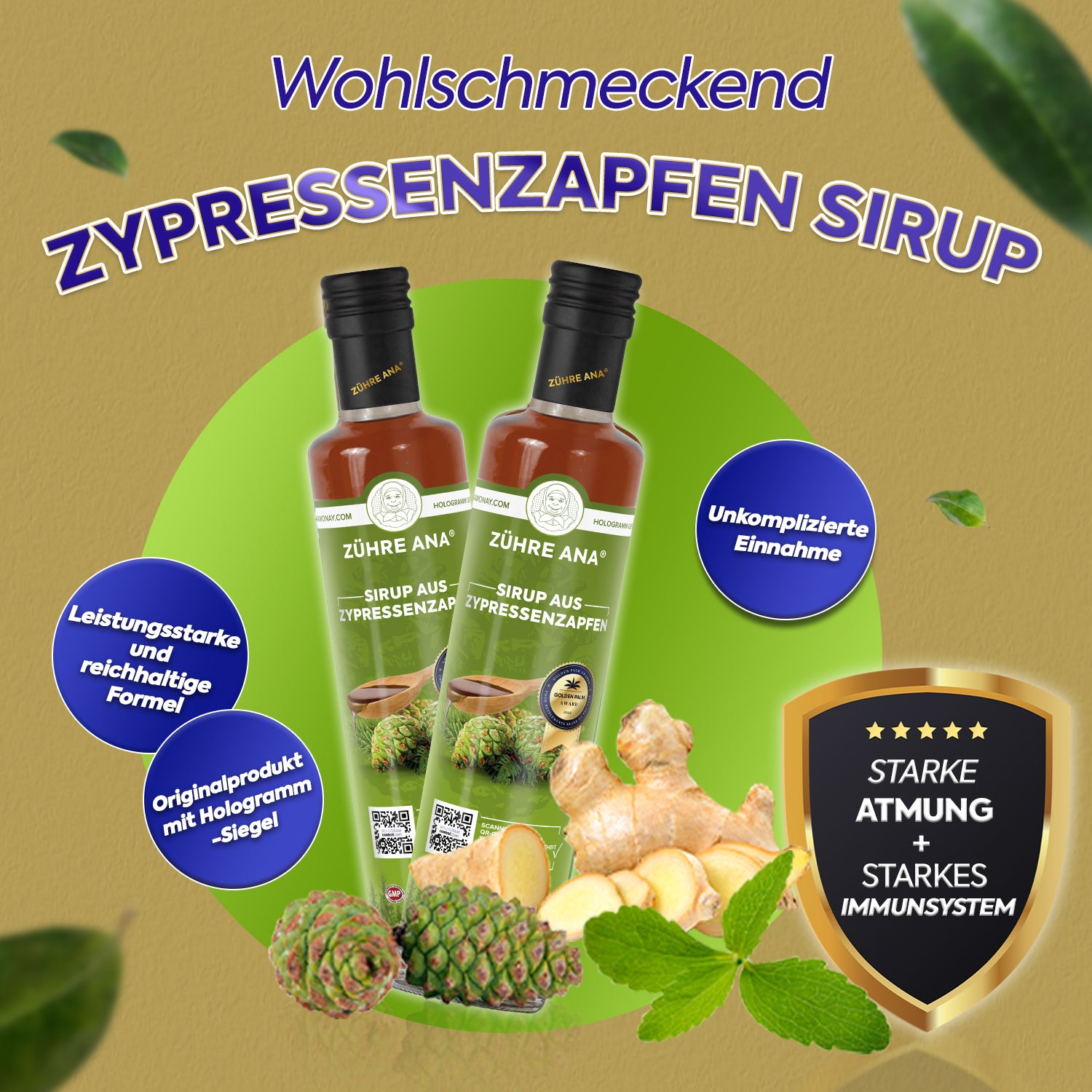 SERVİ KOZALAĞI ŞURUBU ZÜHRE ANA