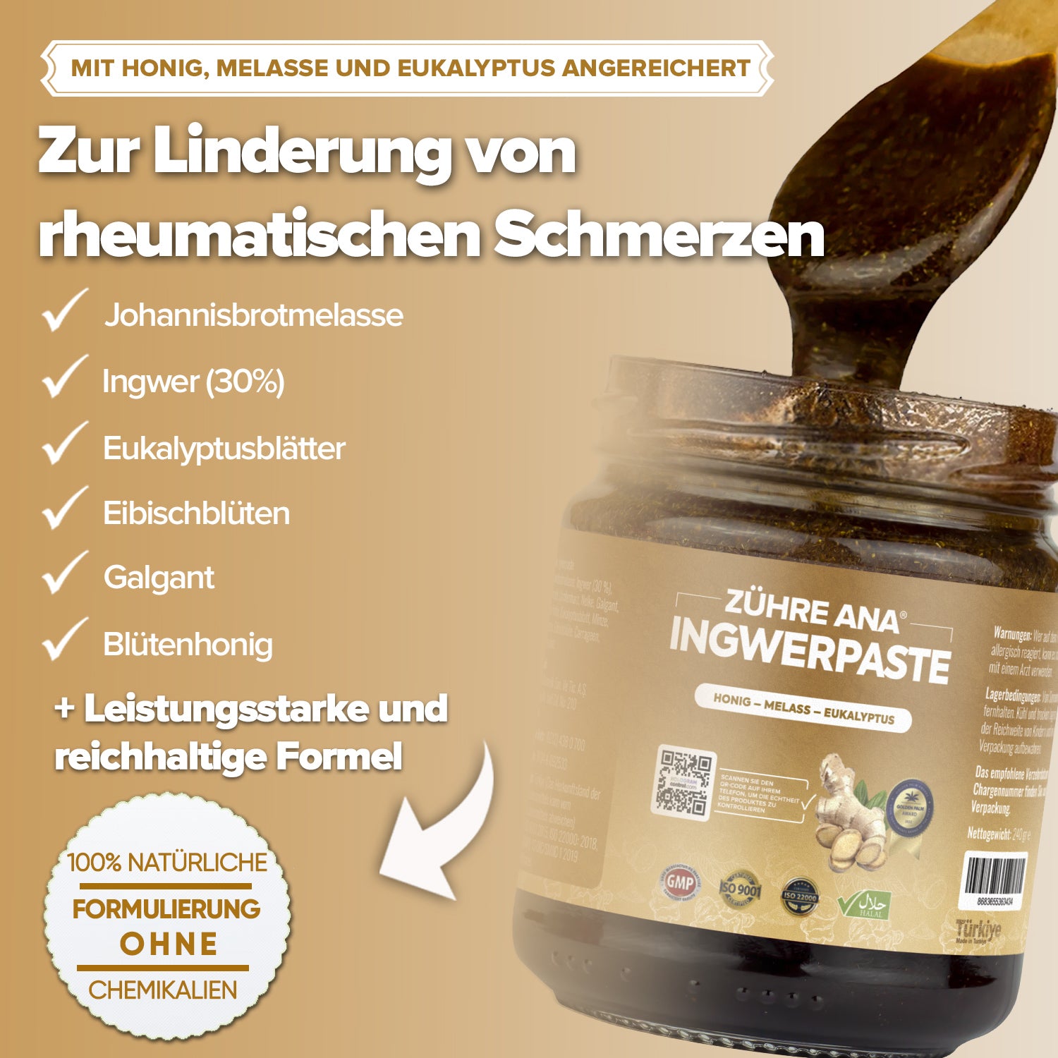 ZENCEFİLLİ MACUN (ZÜHRE ANA)