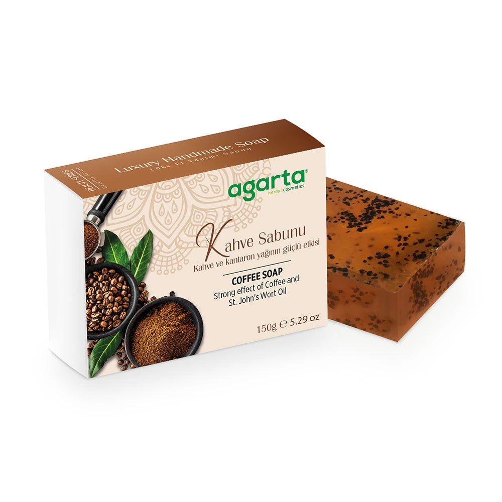 Doğal El Yapımı Kahve Sabunu (Agarta Natürliche Handgemachte Kaffeeseife) 150 g