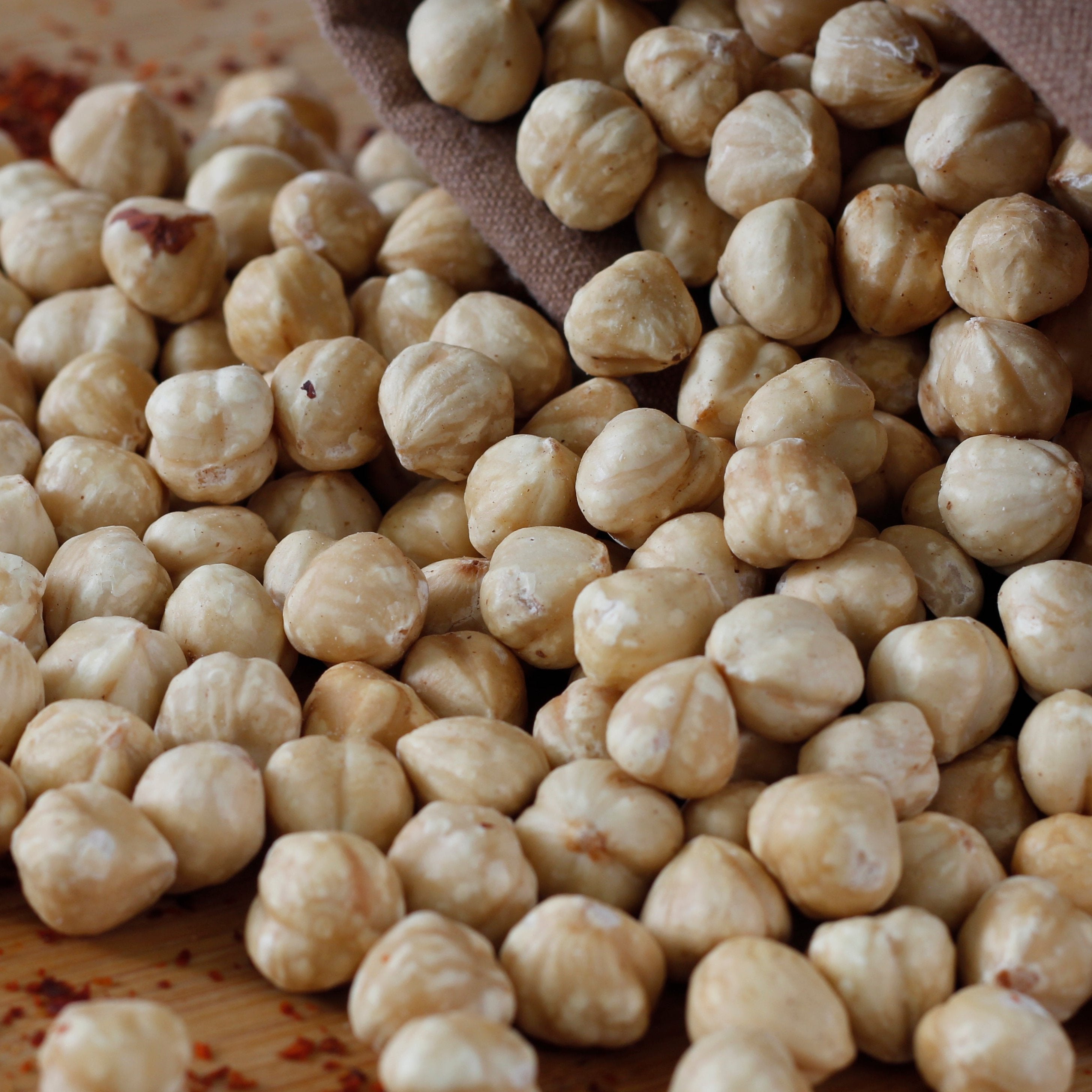 Geröstete Haselnuss