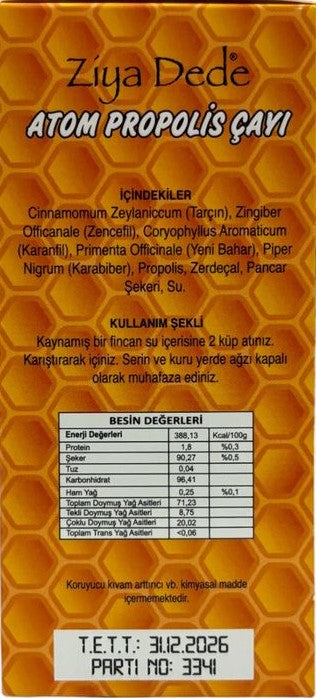 Ziya Dede Atom Propolis Çayı (Propolis Tee)