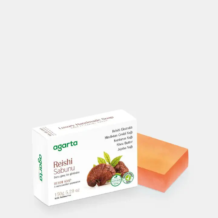 Agarta Doğal Bakım Reishi Sabunu (Agarta Natürliche Reishi-Seife) 150 g