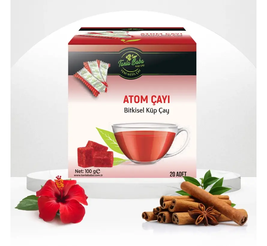 Atom Çayı Küp Çay 170 g