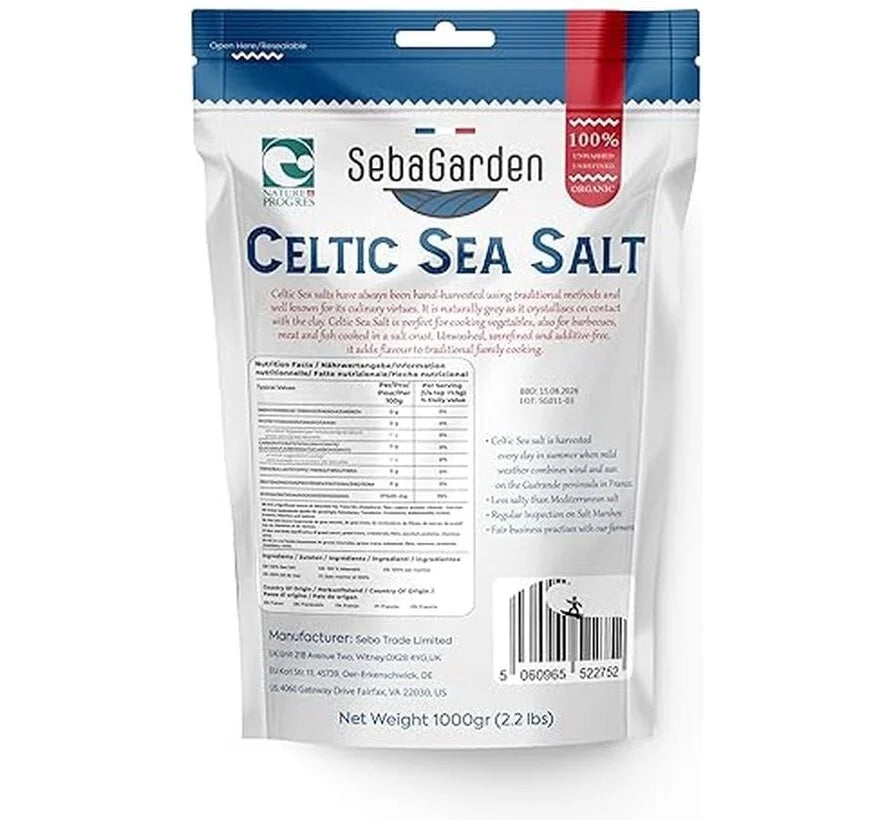 Celtik Deniz Tuzu (Kurutulmuş-İnce) 1 kg