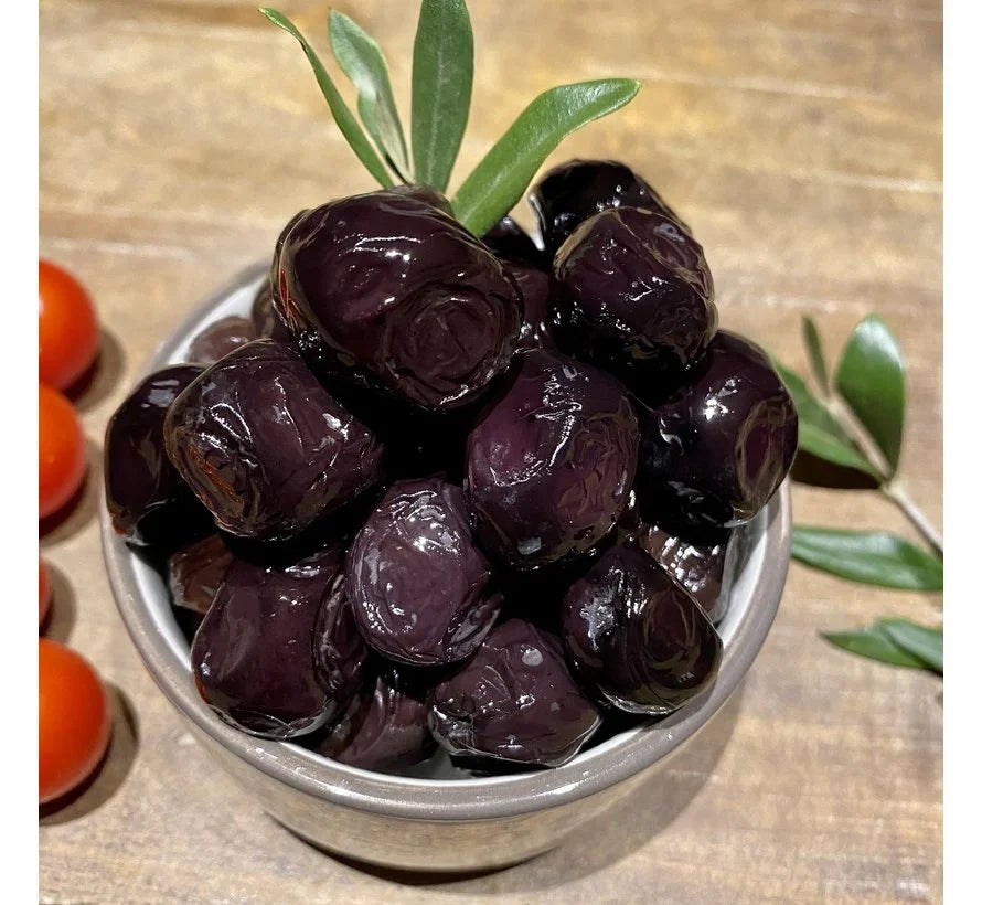 Doğal Fermente Siyah Köy Zeytini - Yağlı Sele 1 Kg