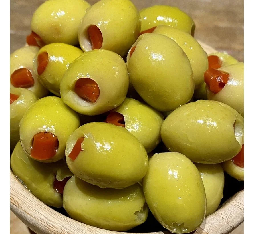 Kapya Biberli Köy Yeşil Zeytini 1Kg