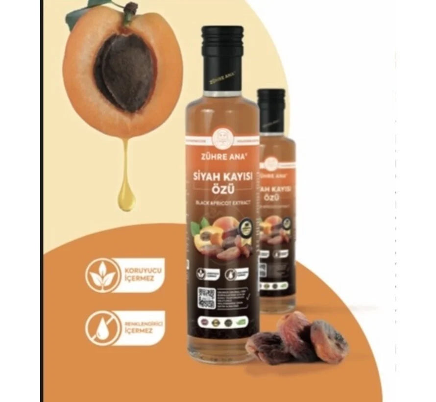 Zühre Ana Siyah Kayısı Özü 340g