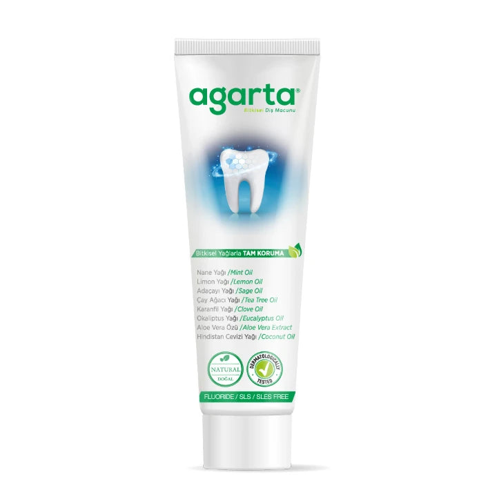 Agarta Doğal Diş Macunu  Bitki Özlü (Agarta Natürliche Kräuterzahnpasta) 100 ml