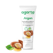 Agarta Doğal Yüz Ve El Besleyici Argan Yağlı Cilt Bakım Kremi (Agarta Natürliches Gesichts & Handpflegecreme mit Arganöl) 75 ml