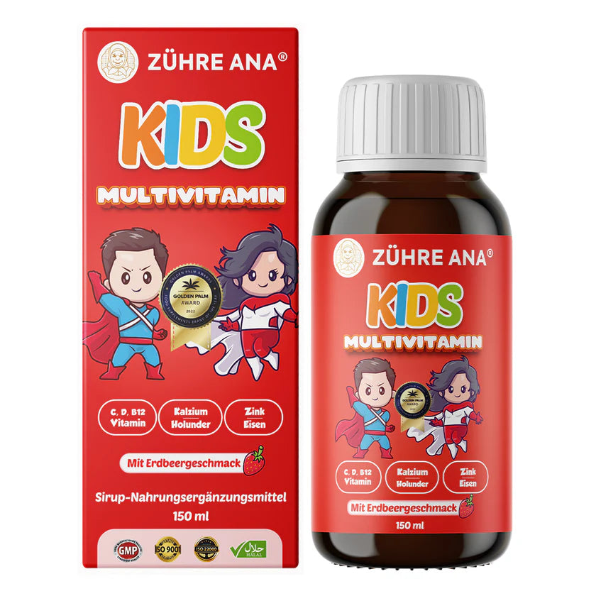 Zühre Ana Kids Multivitamin Şurubu