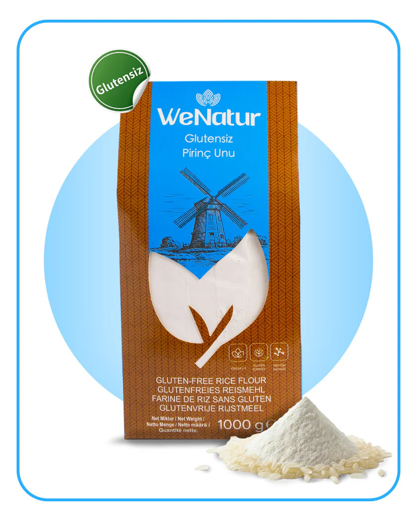 WeNatur Glutensiz Pirinç Unu (Glutenfreies Reismehl) 1000 g