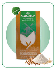 WeNatur Glutensiz Çiğ Karabuğday Unu (Glutenfreies Roh-Buchweizenmehl) 1000 g