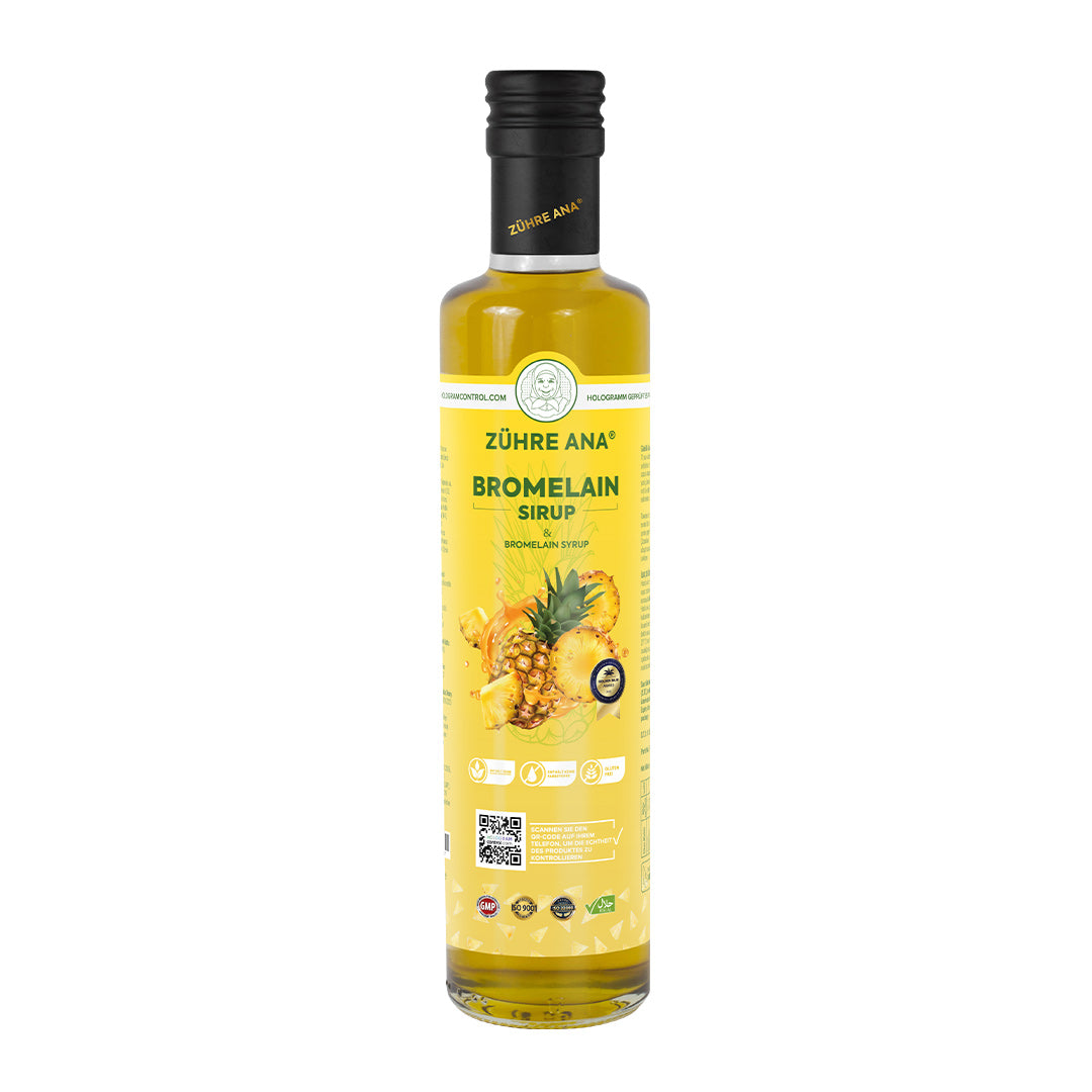 ZÜHRE ANA BROMELAİN ŞURUBU (Bromelain Sirup)