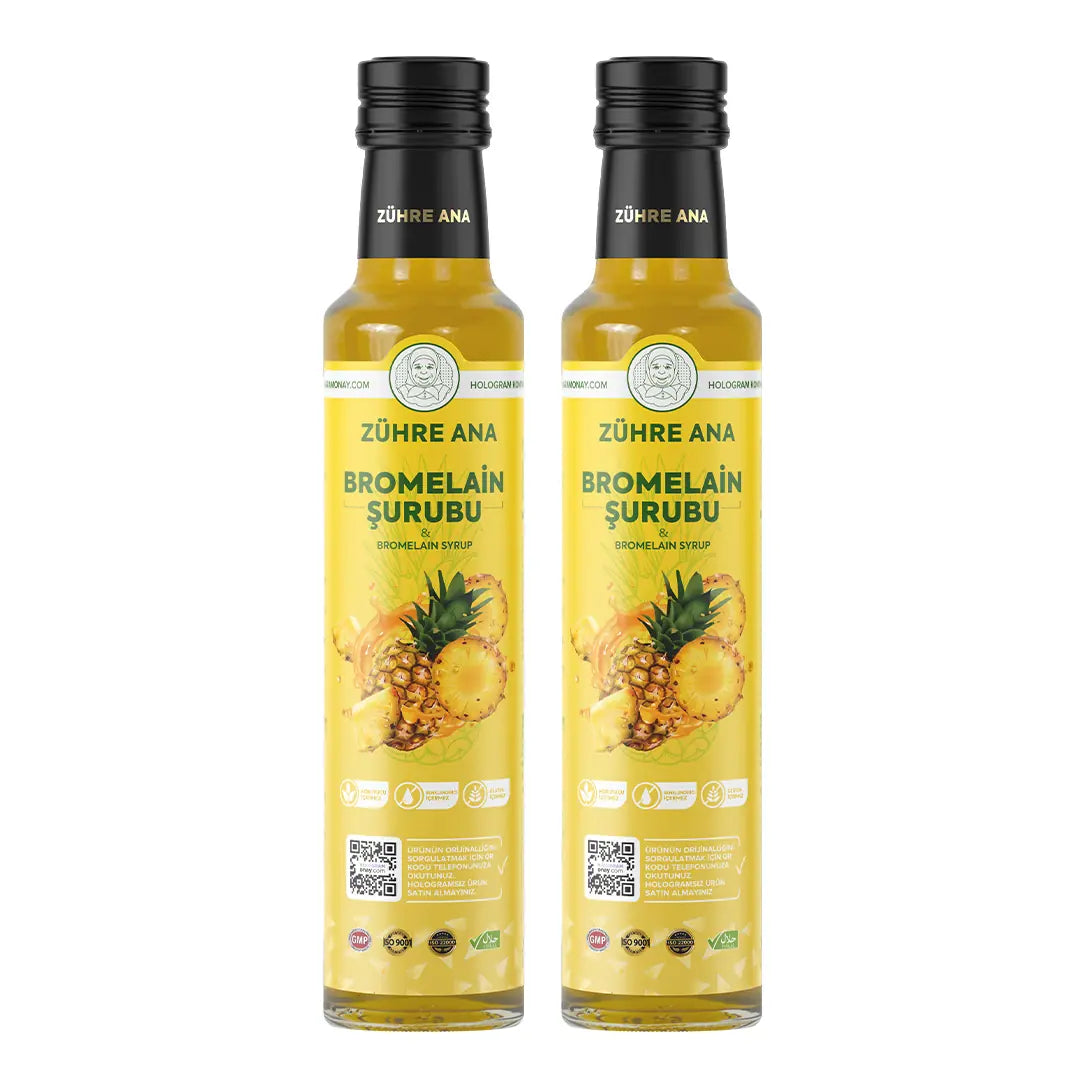 BROMELAİN ŞURUBU ZÜHRE ANA - 2 AL 1 ÖDE !