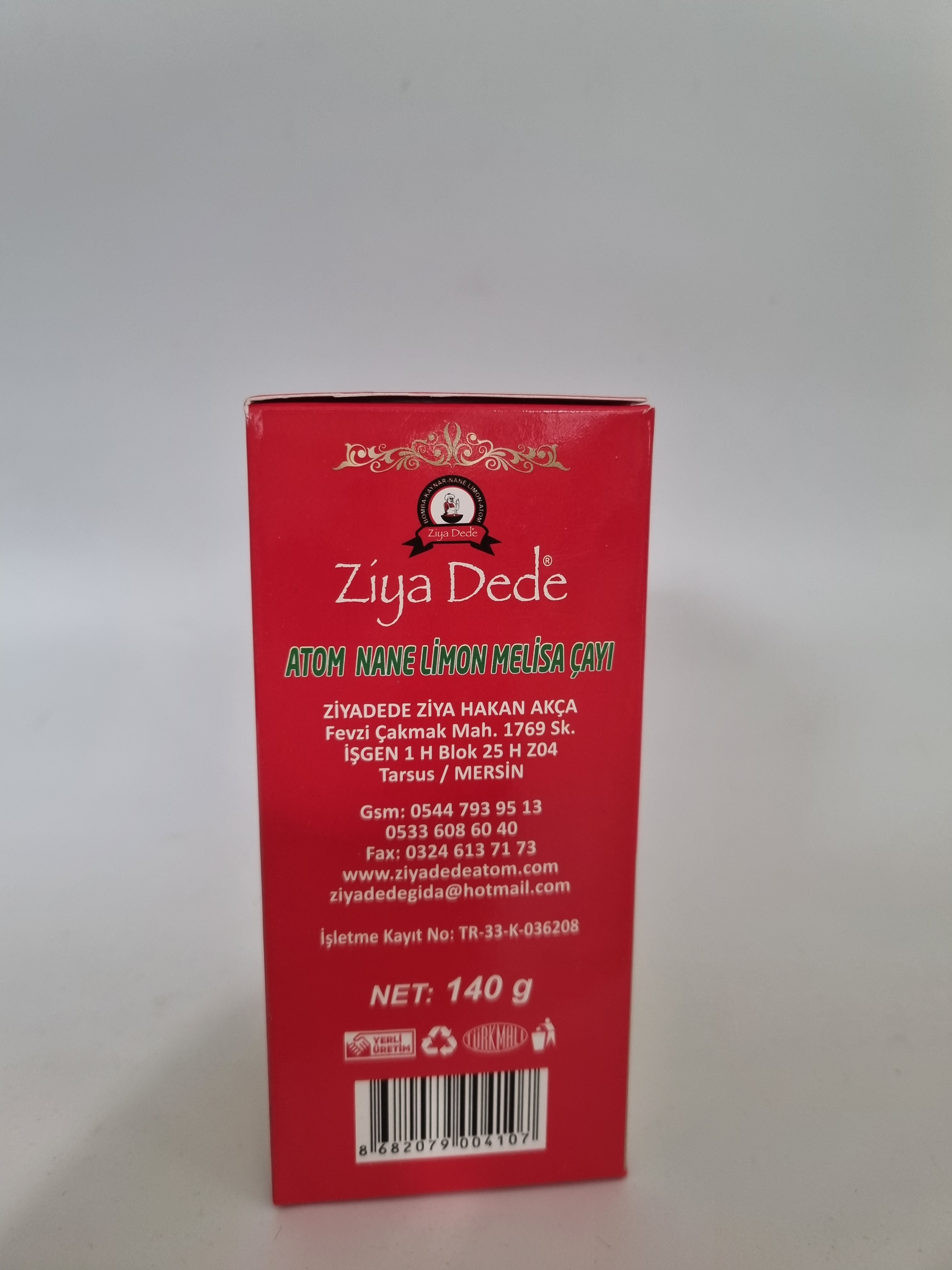 Ziya Dede Atom Nane & Limon & Melisa Çayı (Pfefferminze-Zitrone-Melisse Tee)