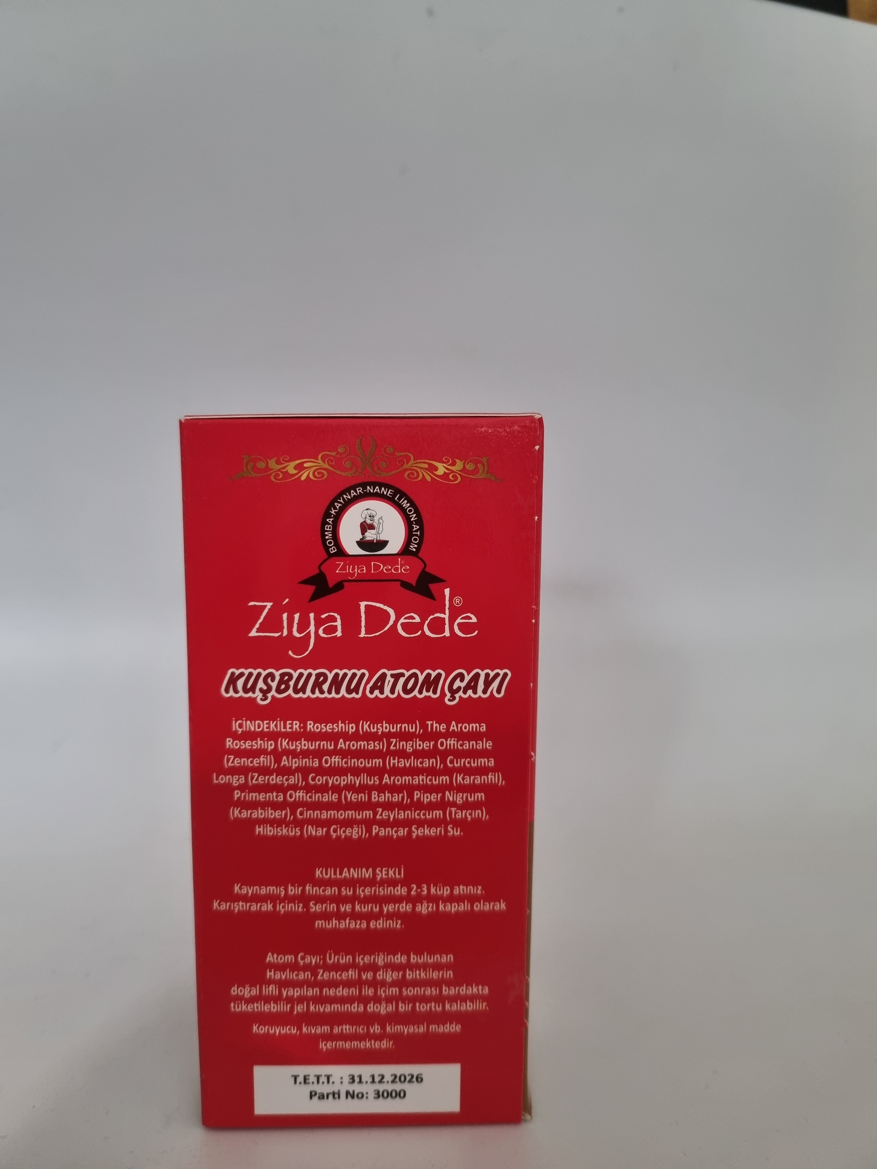 Ziya Dede Kuşburnu Atom Çayı (Hagebutten-Atomtee)