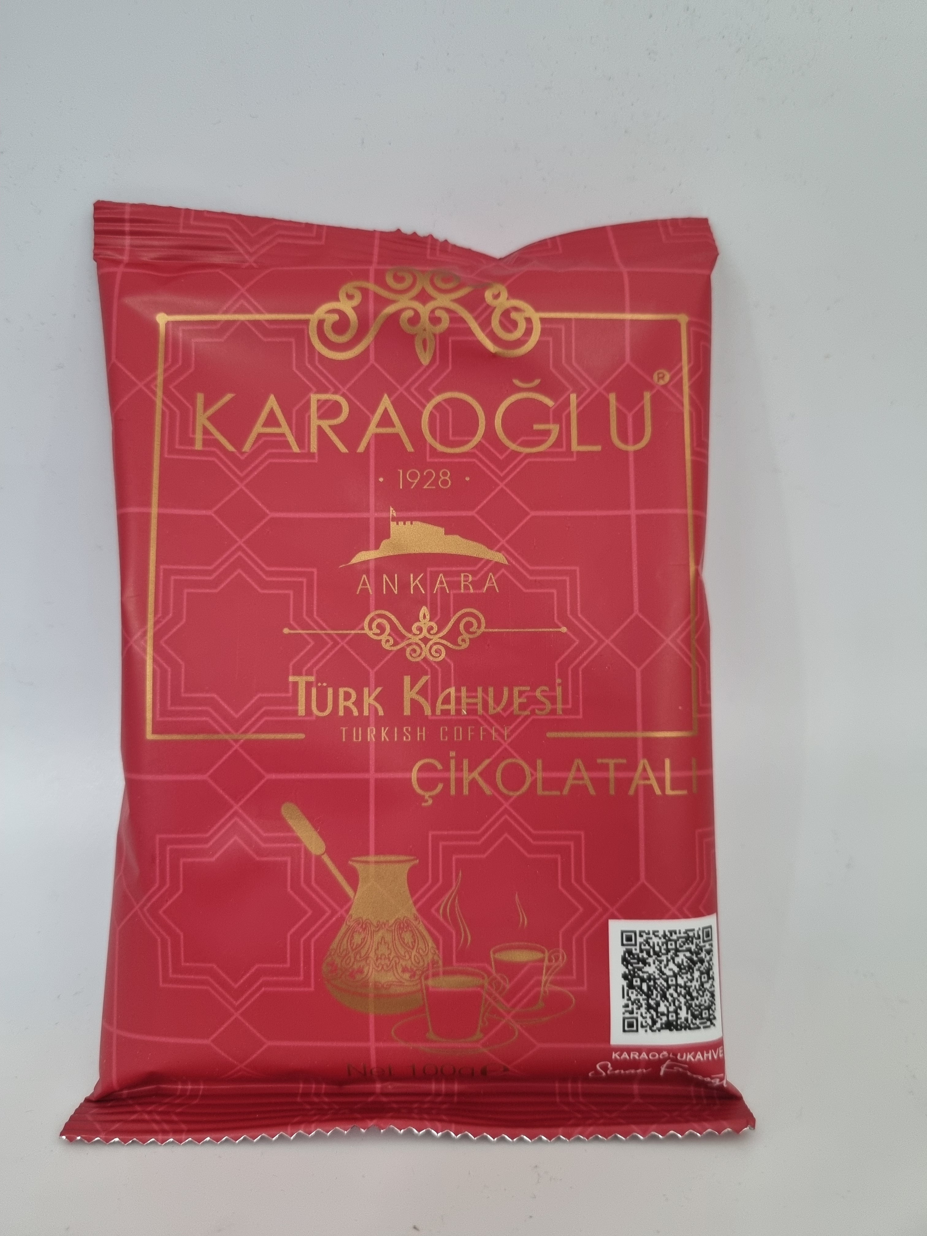 Karaoğlu Türk Kahvesi Çikolatalı 100 g