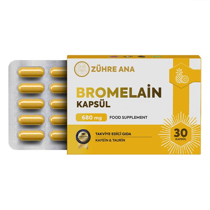 ZÜHRE ANA BROMELAİN KAPSÜL (Bromelain Kapseln)