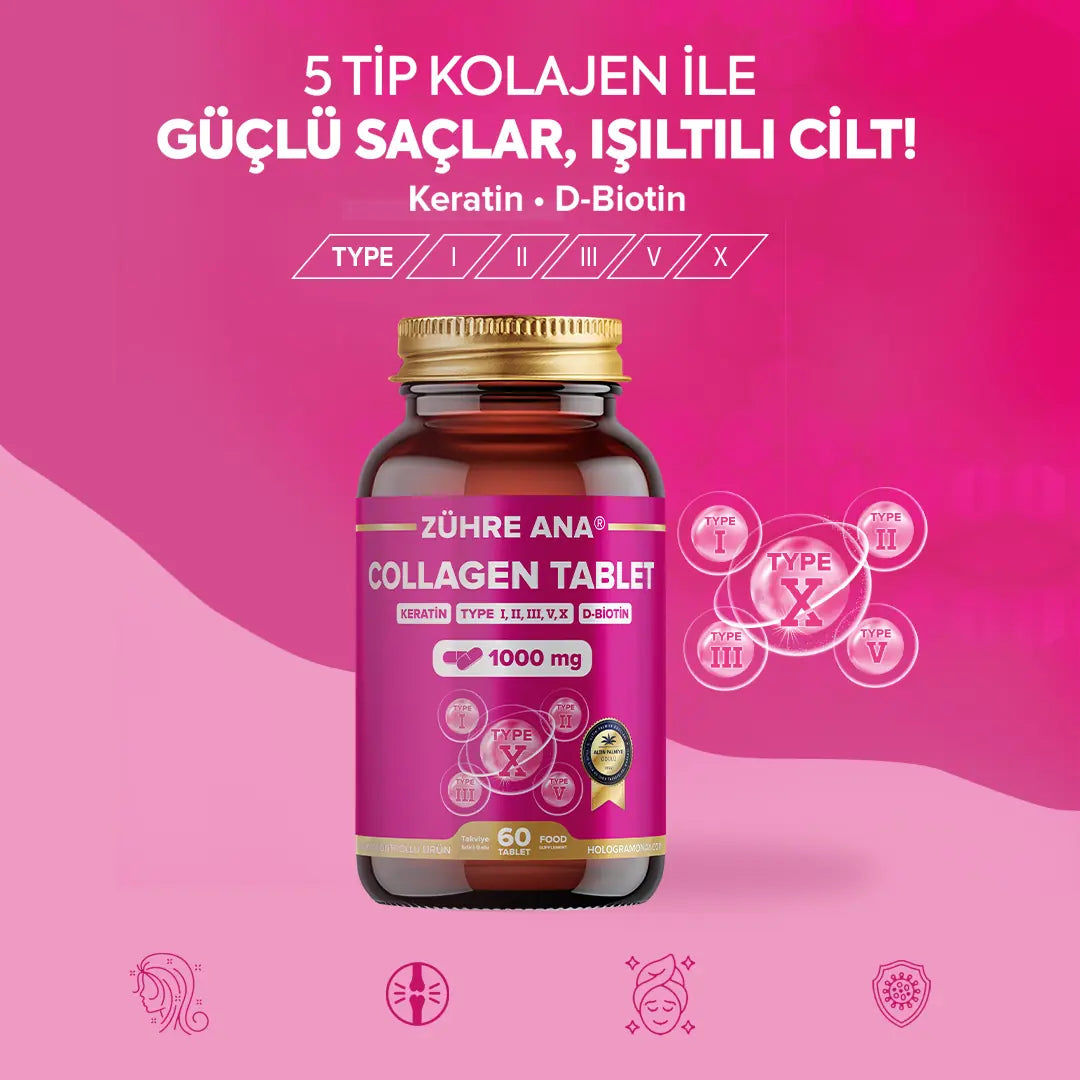 ZÜHRE ANA KOLAJEN TABLET (Kollagen Tabletten)