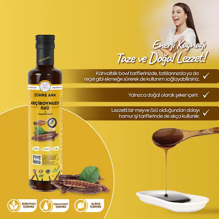 ZÜHRE ANA KEÇİBOYNUZU ÖZÜ (Johannisbrot Extrakt)