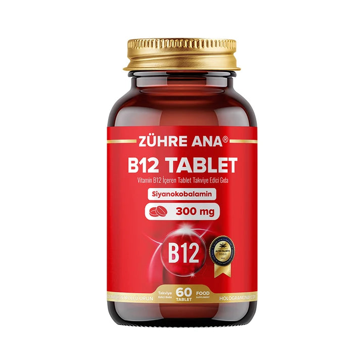 ZÜHRE ANA VİTAMİN B12 TABLET (Vitamin B12 Tablette)