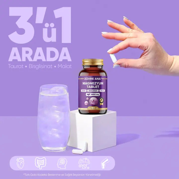 ZÜHRE ANA MAGNEZYUM TABLET (Magnesium Tabletten)