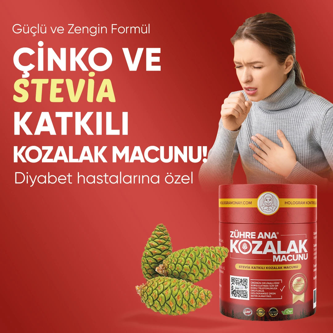 ZÜHRE ANA DİYABETİK KOZALAK MACUNU (Diabetiker-Tannenzapfenpaste)
