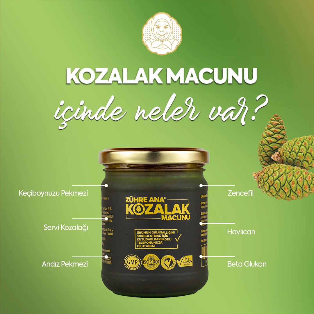 ZÜHRE ANA KOZALAK MACUNU  (Tannenzapfen Paste)