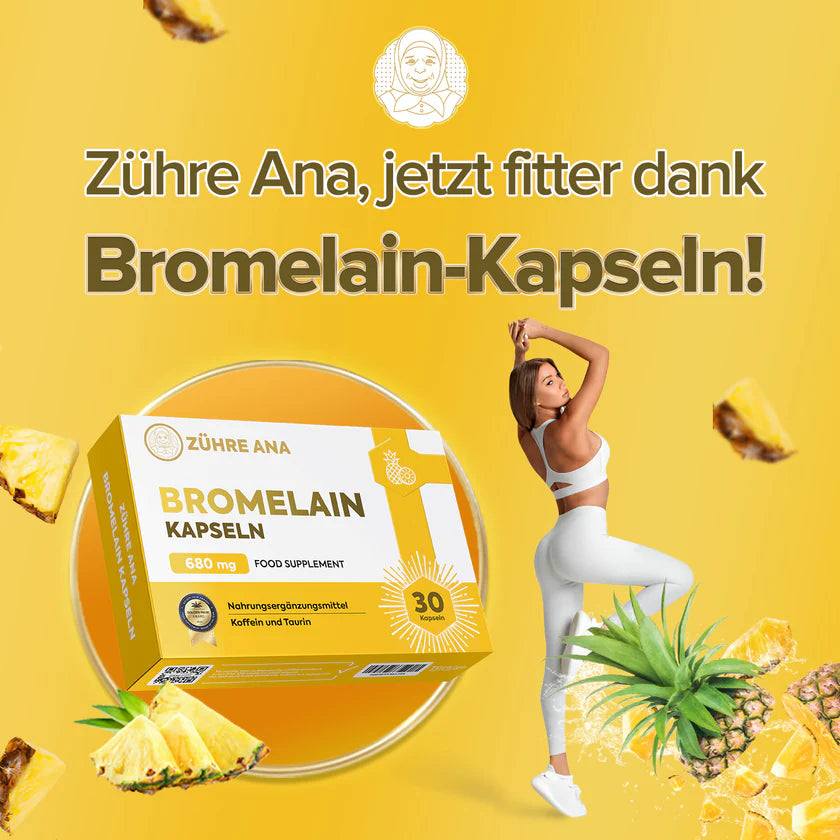 ZÜHRE ANA BROMELAİN KAPSÜL (Bromelain Kapseln)