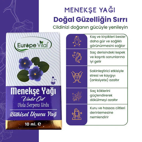ätherisches veilchenöl pflegeöl
