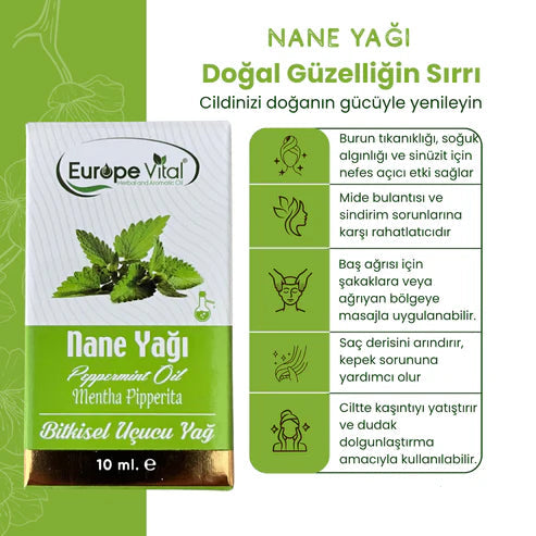 Nane Yağı (Pfefferminzöl) 10 ml
