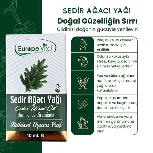 Sedir Ağacı Yağı (Zedernholzöl) 10 ml