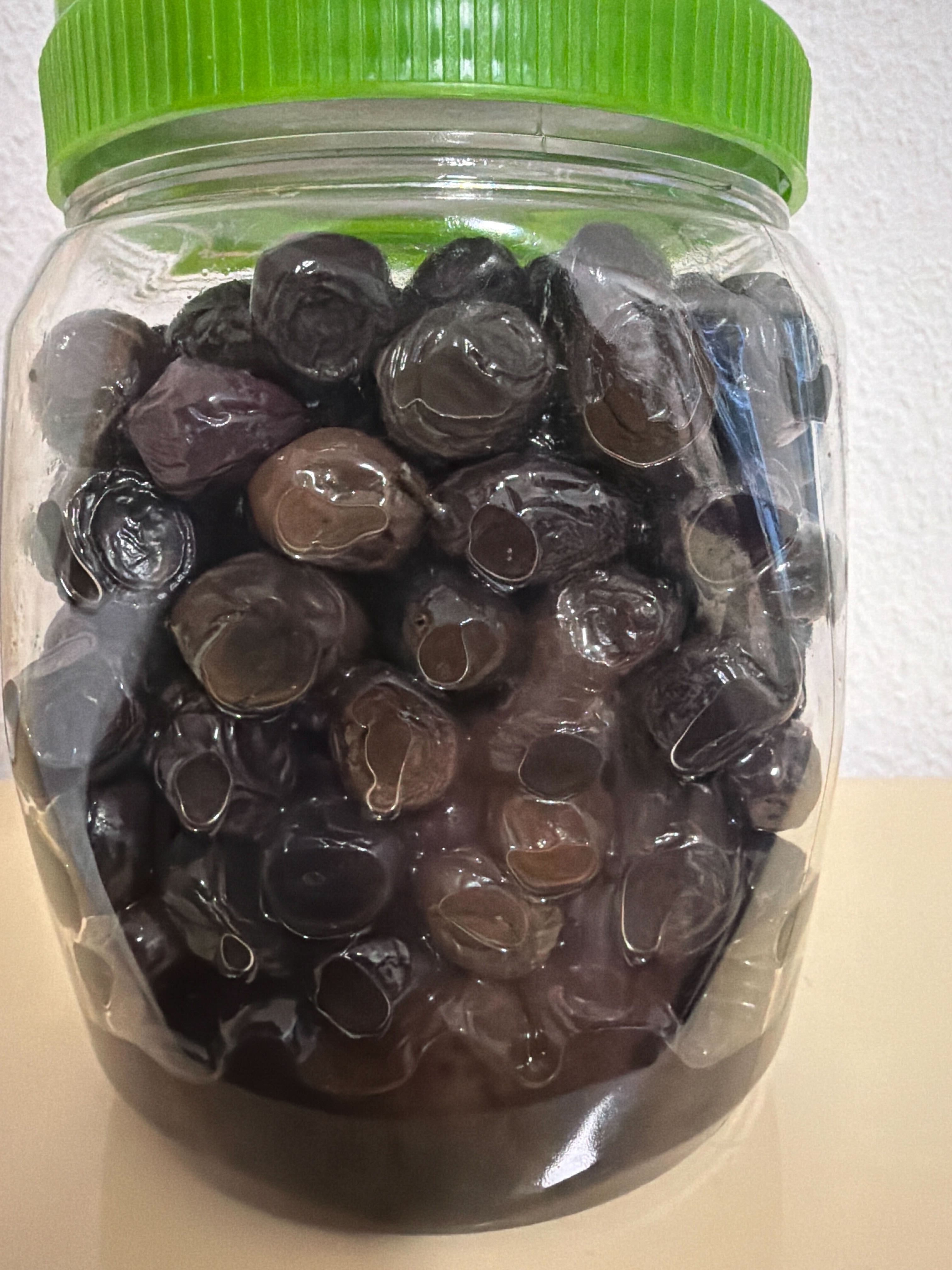 Gemlik schwarze Oliven XL 900 g