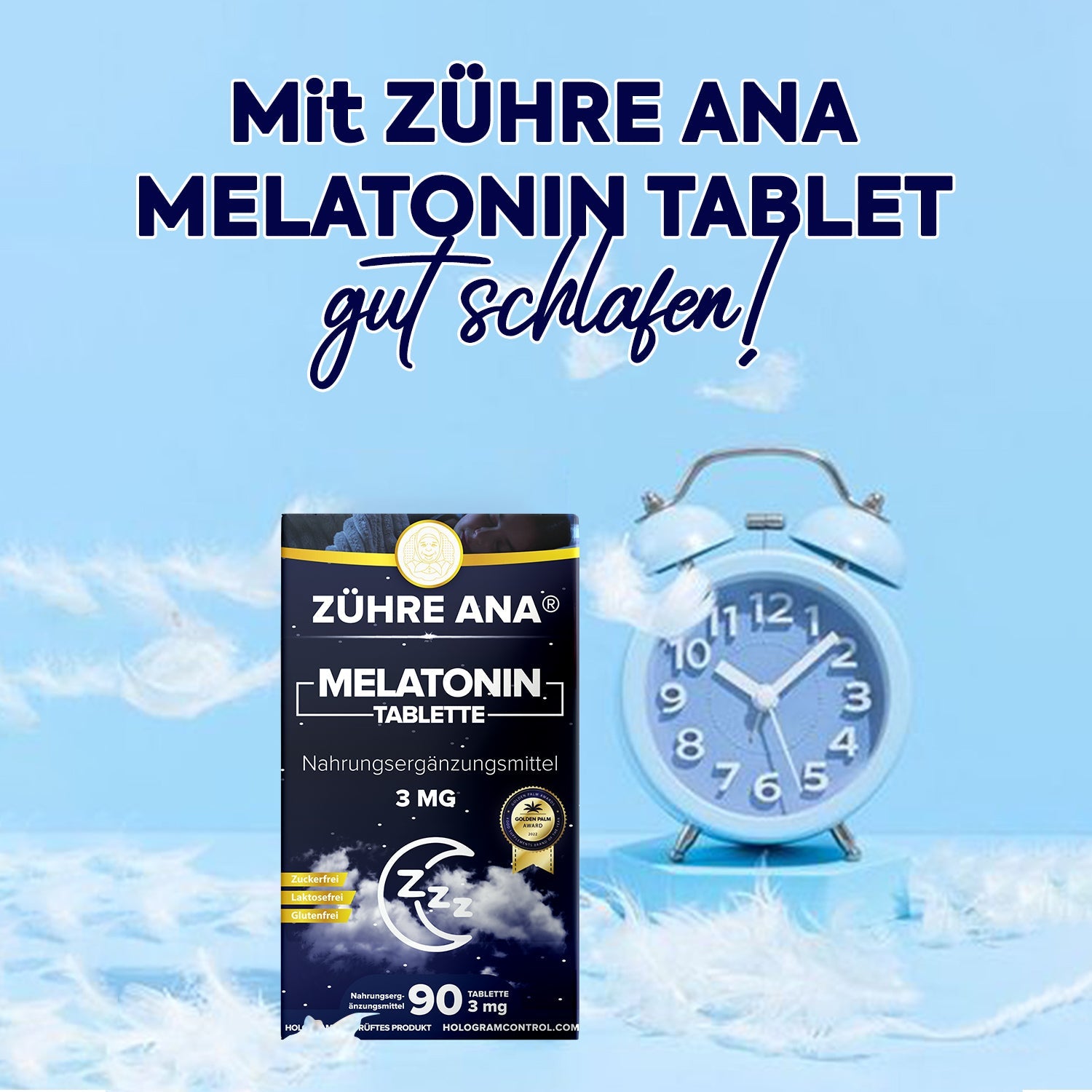 ZÜHRE ANA MELATONİN TABLET (Melatonin Tabletten) cerezland