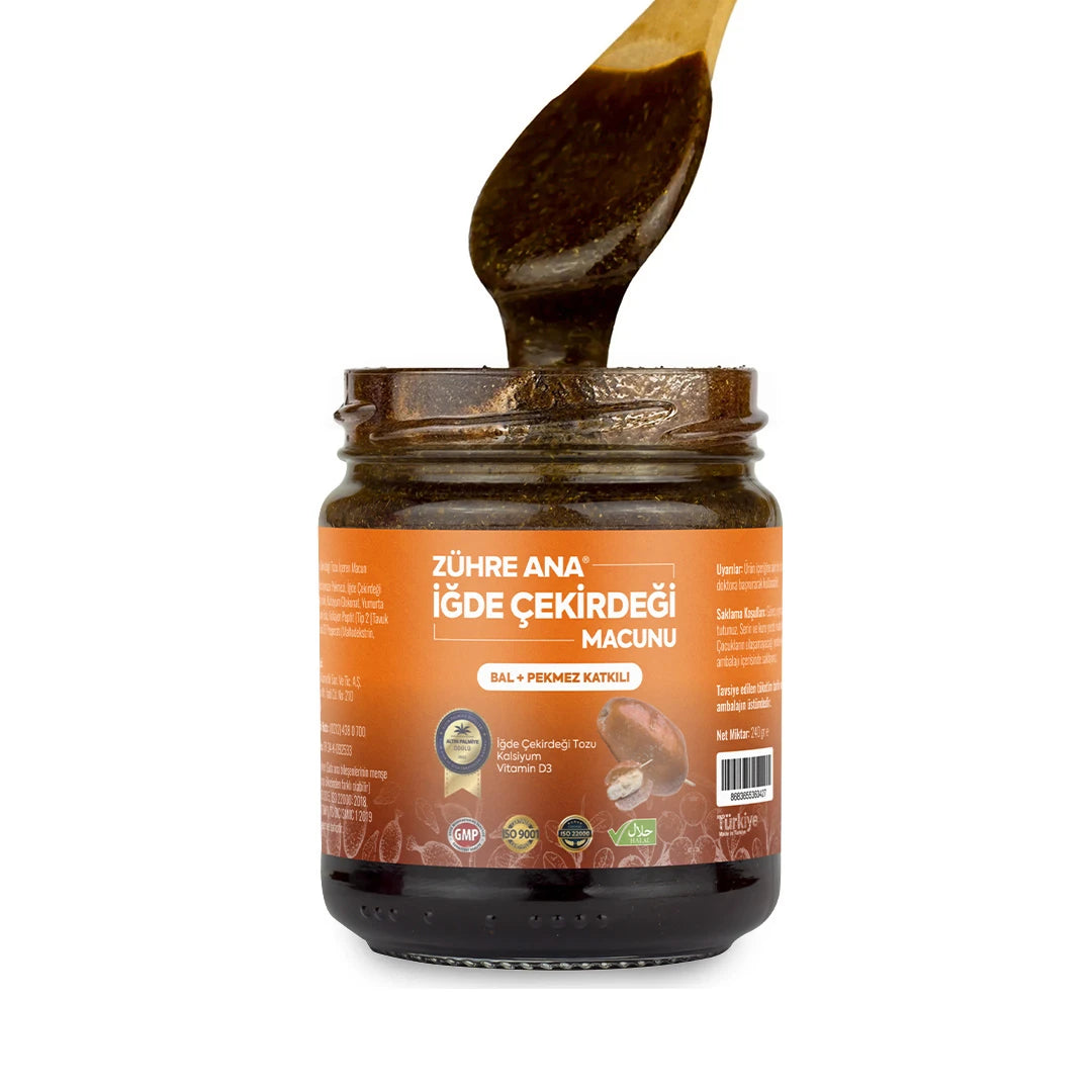 ZÜHRE ANA İĞDE ÇEKİRDEĞİ MACUNU (Oleastersamen Paste) cerezland