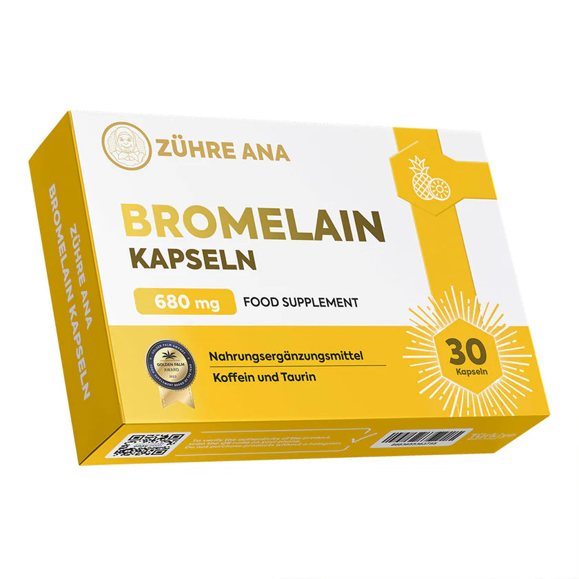 ZÜHRE ANA BROMELAİN KAPSÜL (Bromelain Kapseln)