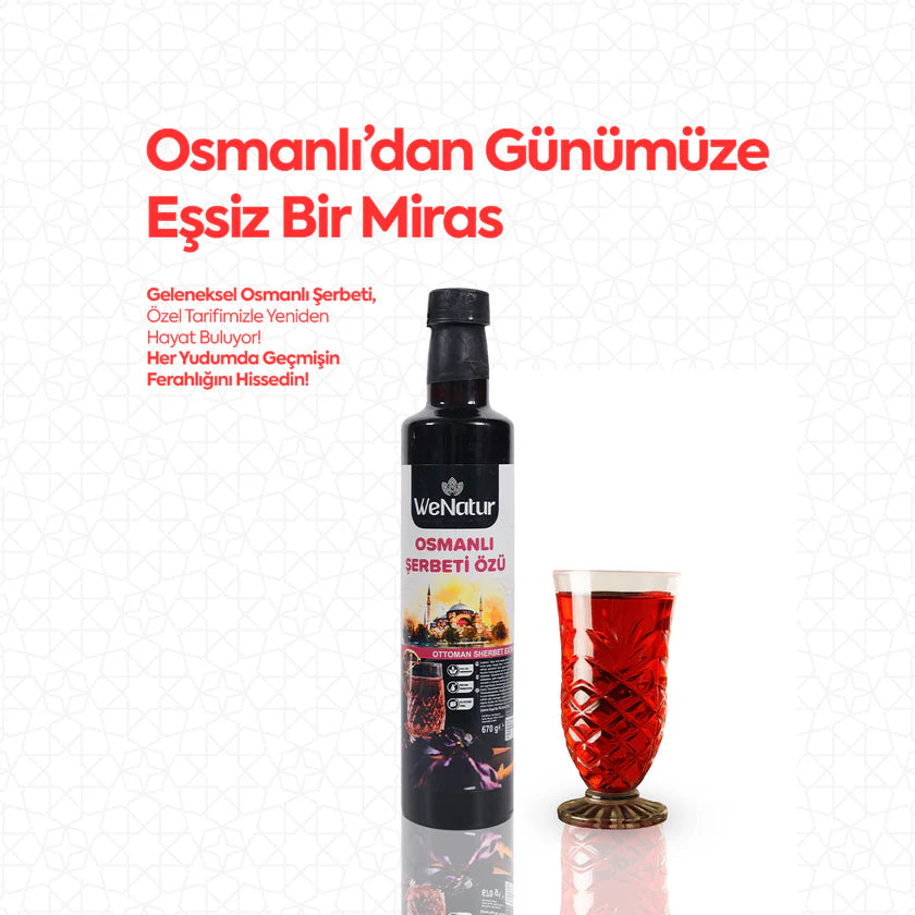 WeNatur Osmanlı Şerbeti Özü cerezland