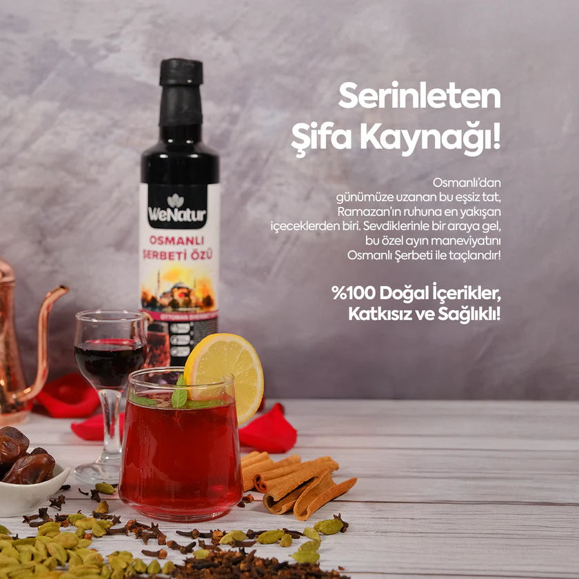 WeNatur Osmanlı Şerbeti Özü cerezland
