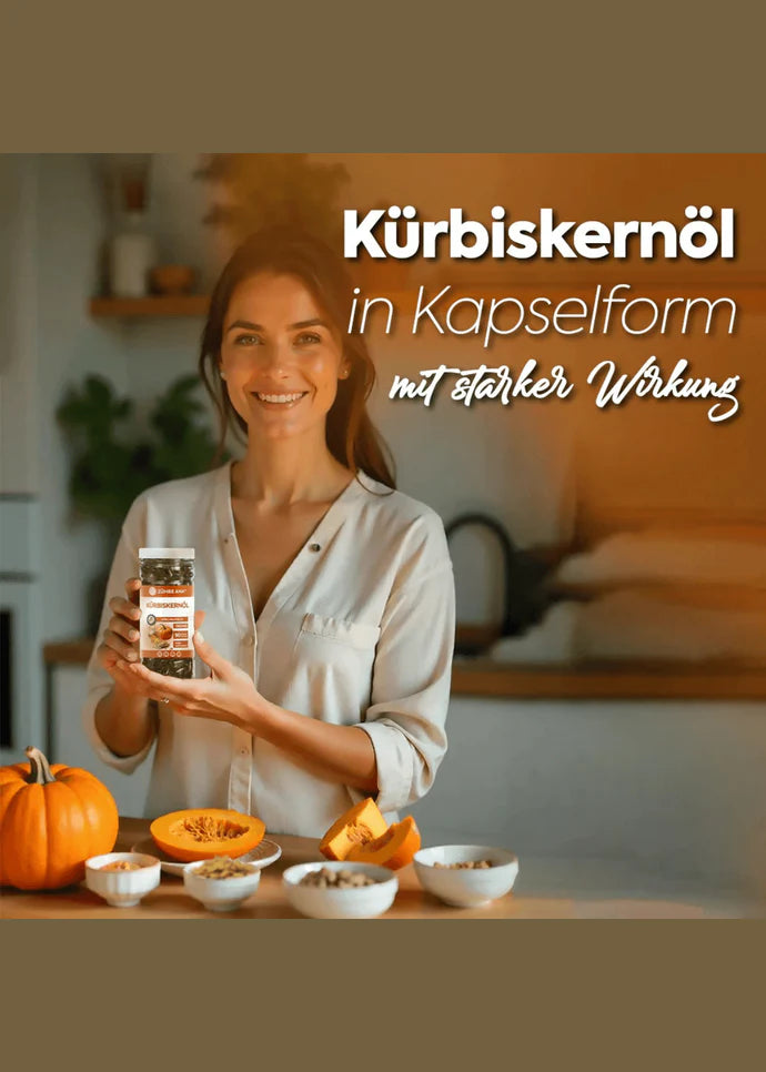 ZÜHRE ANA BAL KABAĞI ÇEKİRDEĞİ YAĞI SOFTGEL KAPSÜL (Kürbiskernöl-Weichkapseln)