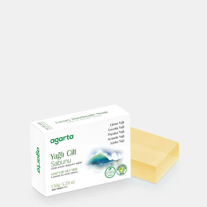 Agarta Doğal Bakım Yağlı Ciltler Sabunu (Agarta Natürliche Seife für Fettige Haut) 150 g