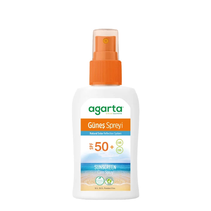 Agarta Güneş Spreyi SPF 50+ (Natürliches Sonnenschutz-Spray SPF 50+) 150 ml