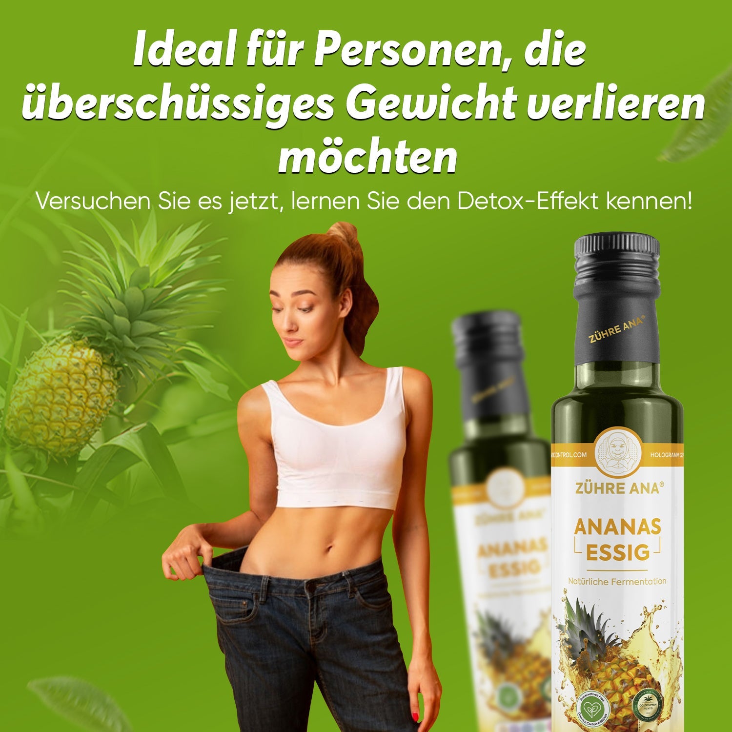 ZÜHRE ANA ANANAS SİRKSİ (Ananasessig) cerezland