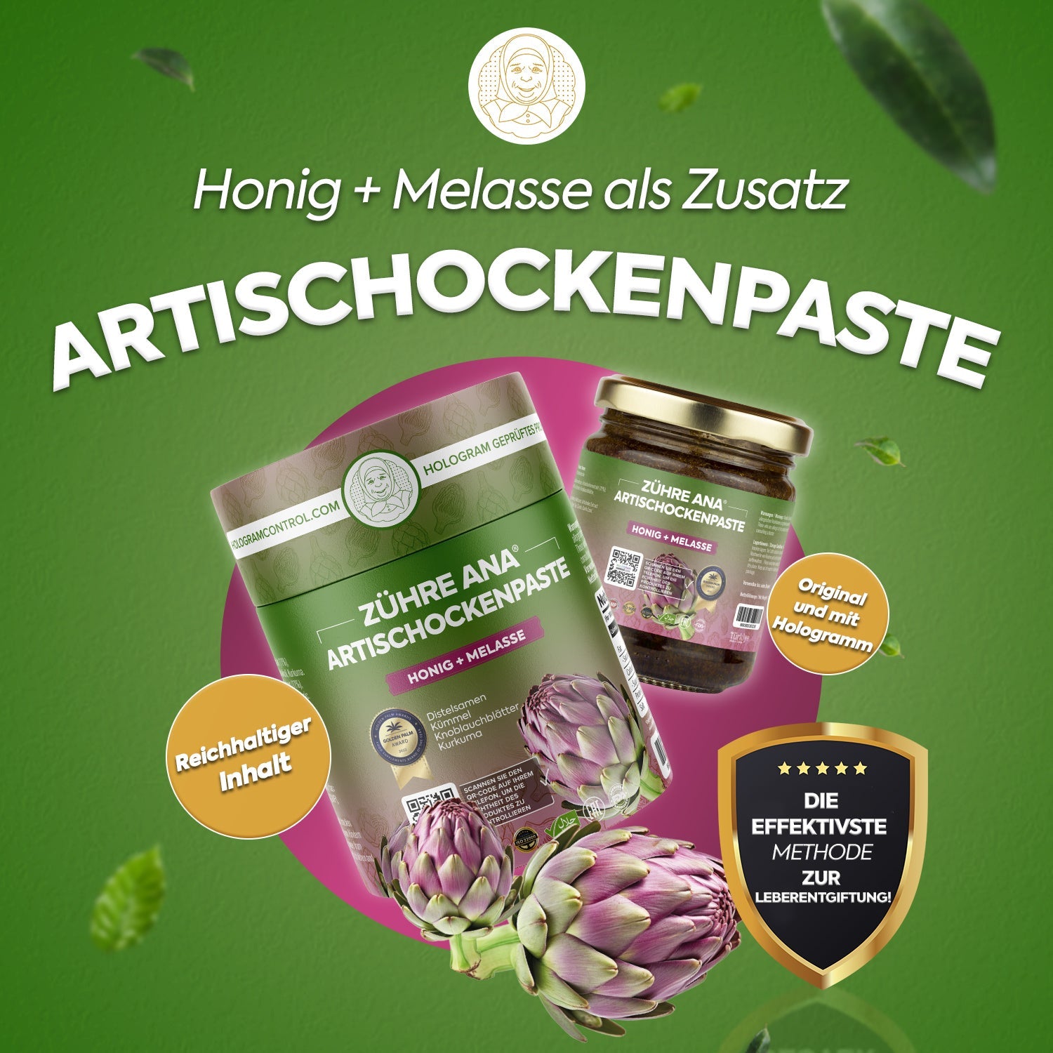 ZÜHRE ANA ENGİNAR MACUNU (Artischockenpaste) cerezland
