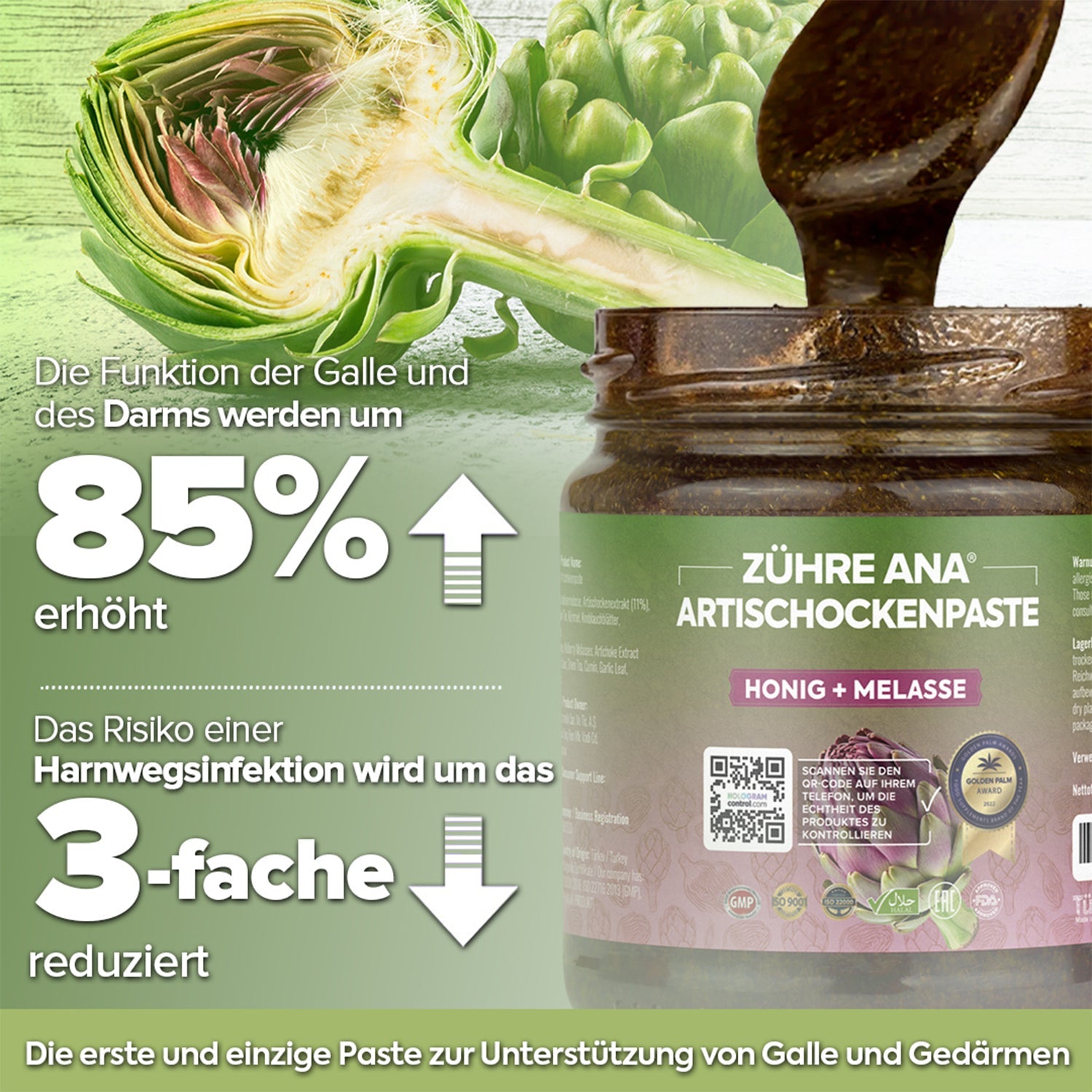artischockenpaste mit mariendistel und kurkuma