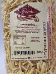 Yöremiz Beypazarı Eriştesi 500g (Hausgemachte Nudeln ohne Zusatzstoffe) cerezland